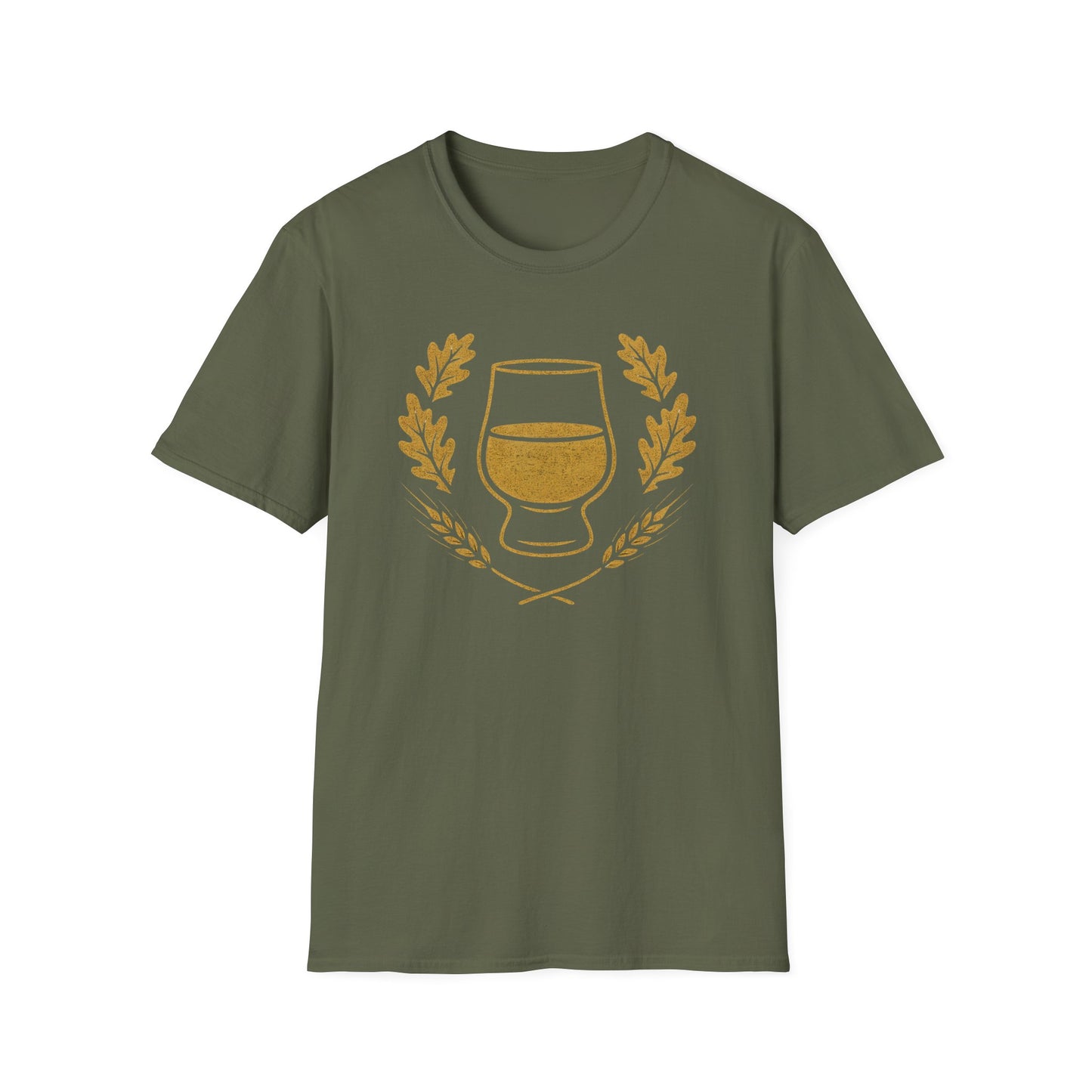 Whiskey Tumbler Wreath T-Shirt