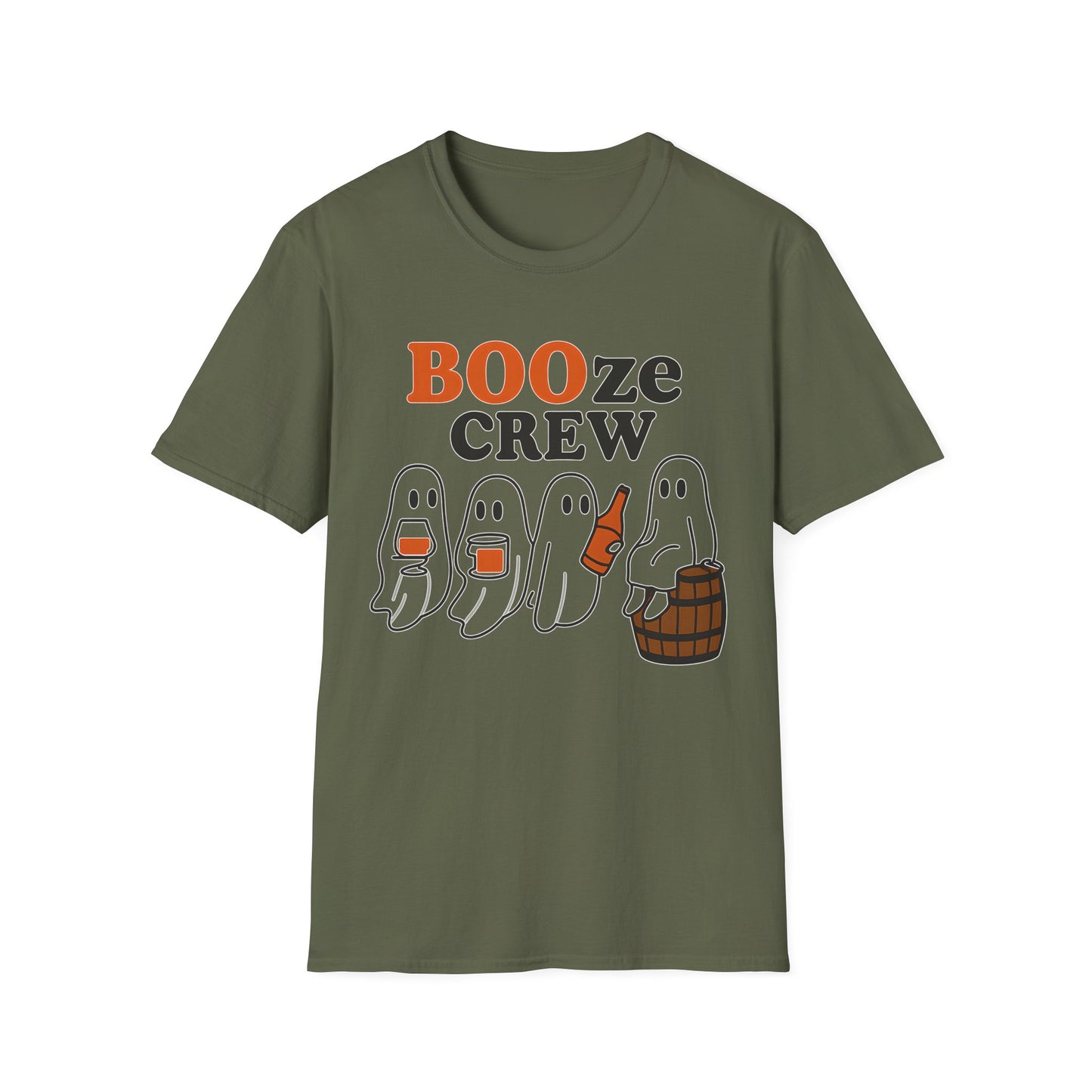 Whiskey Ghosts Halloween T-Shirt