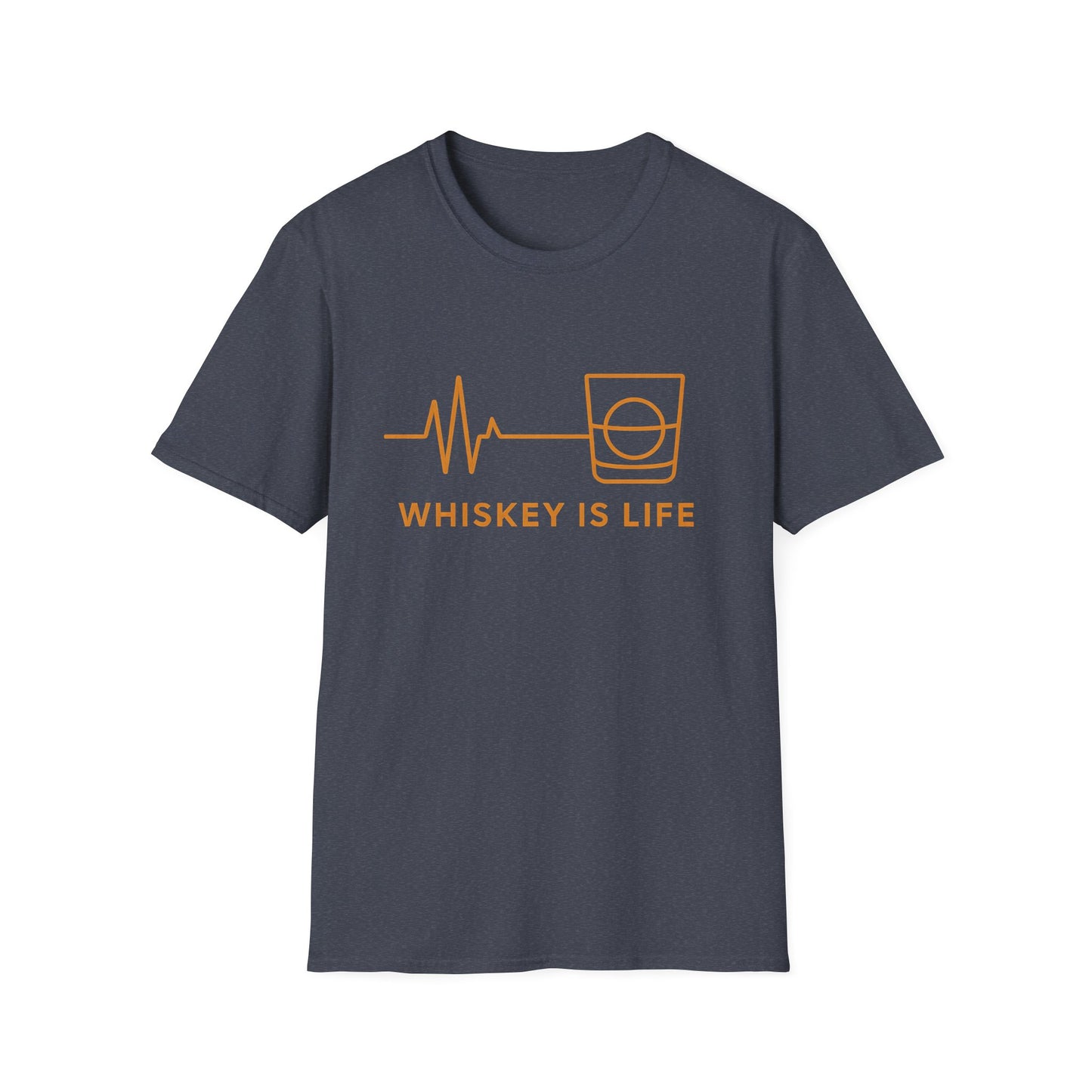 Whiskey Life EKG T-Shirt