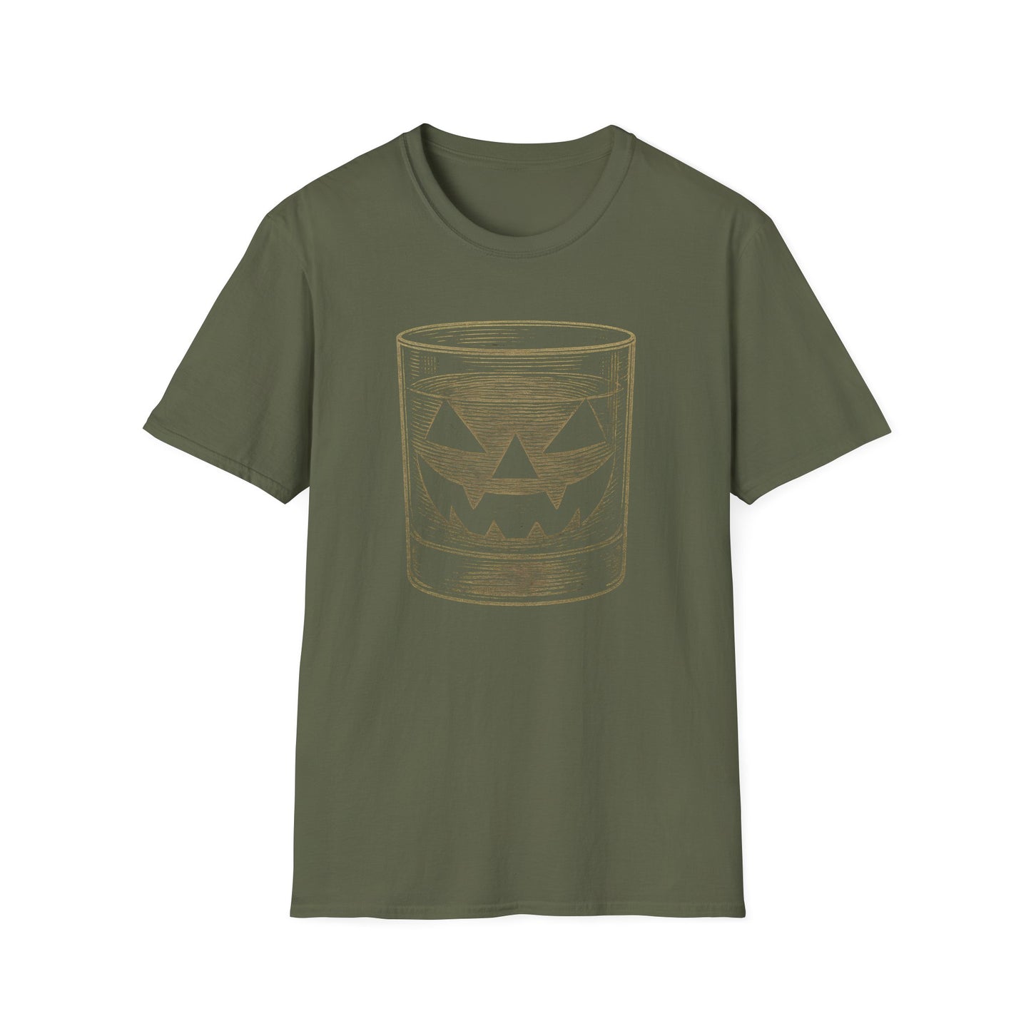 Whiskey Pumpkin Halloween T-Shirt