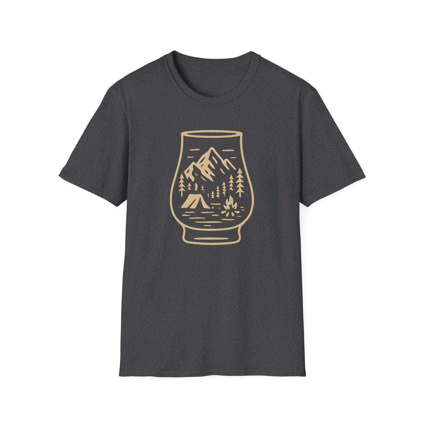 Whiskey Campfire Tumbler T-Shirt
