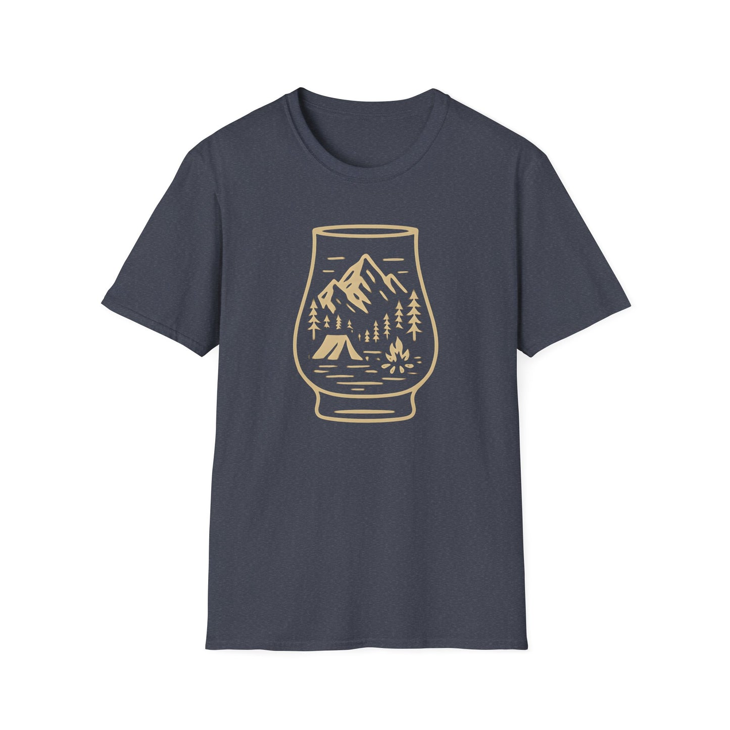 Whiskey Campfire Tumbler T-Shirt