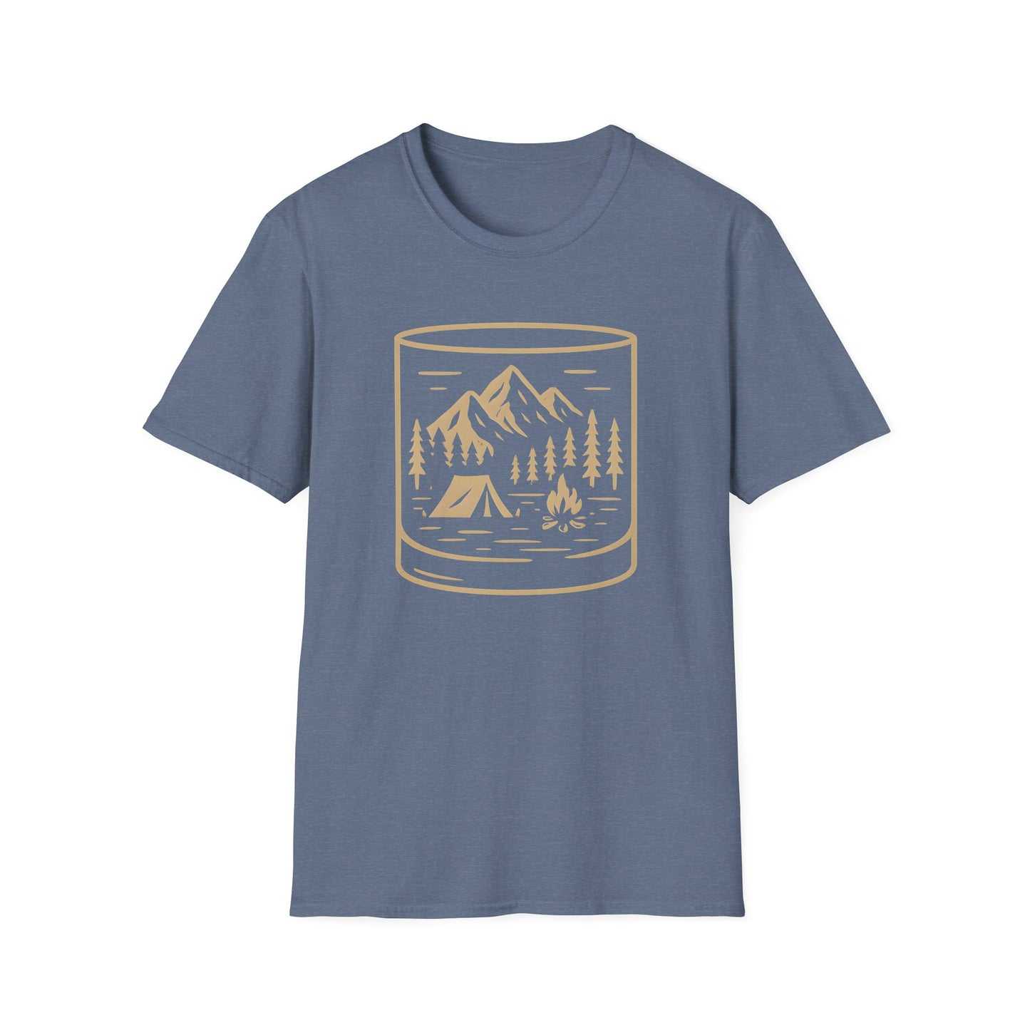 Whiskey Campfire Rocks T-Shirt