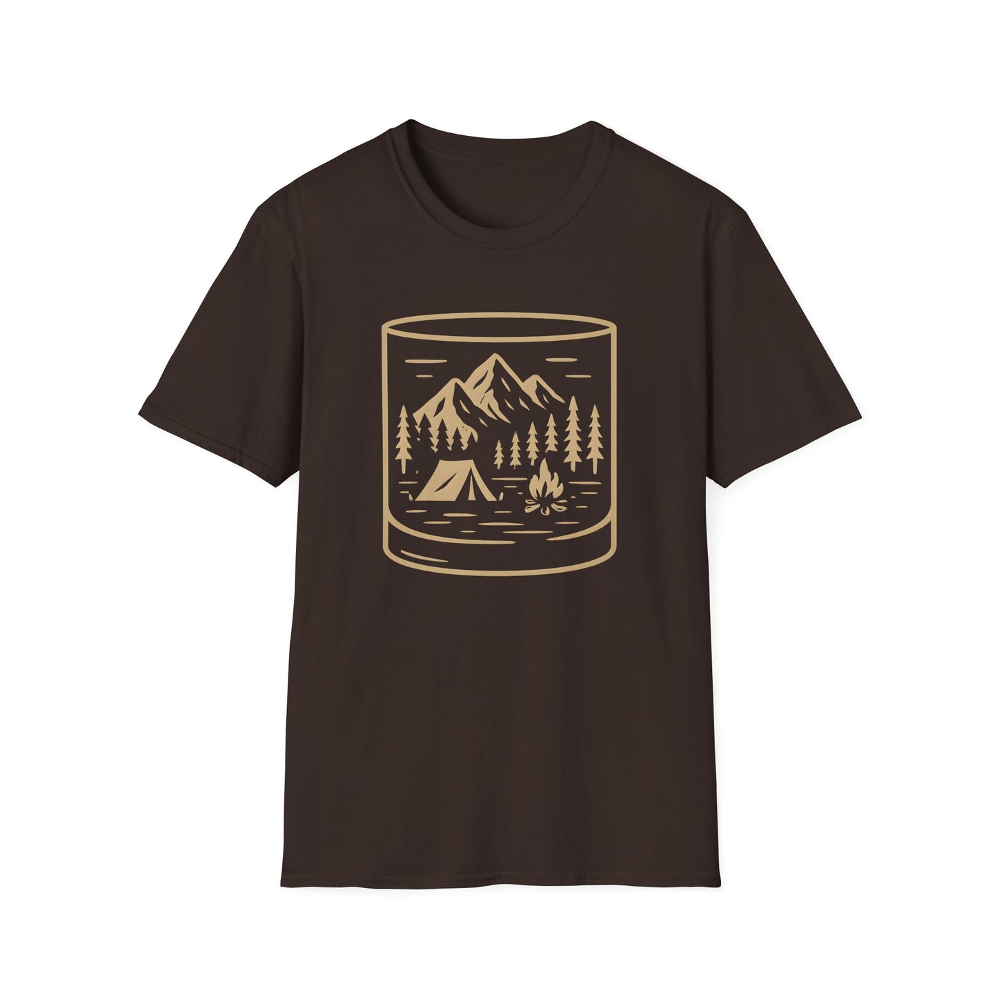 Whiskey Campfire Rocks T-Shirt