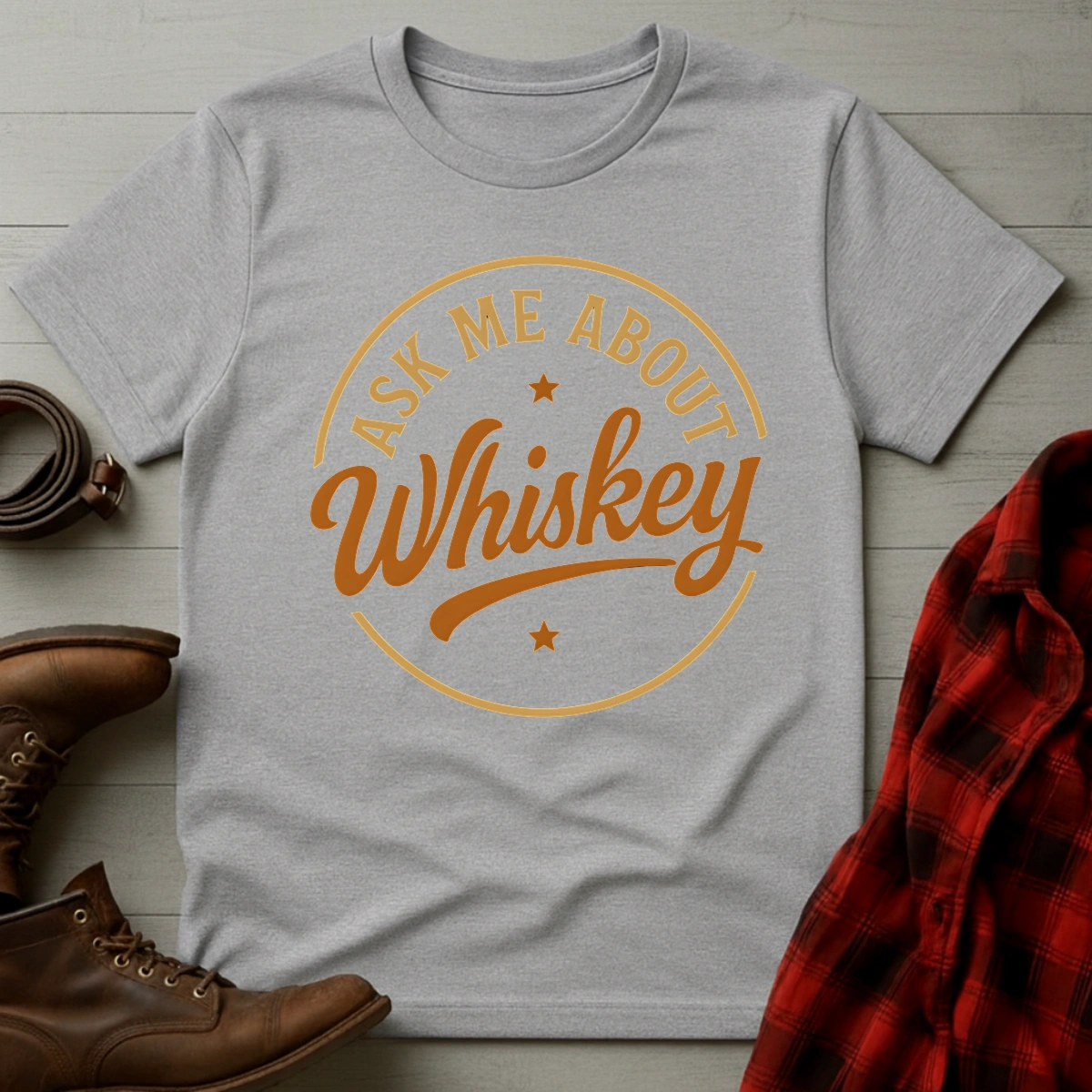 Ask Me About Whiskey T-Shirt
