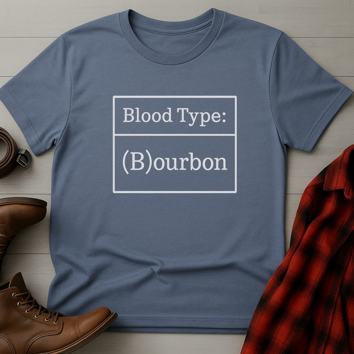 Blood Type Bourbon T-Shirt