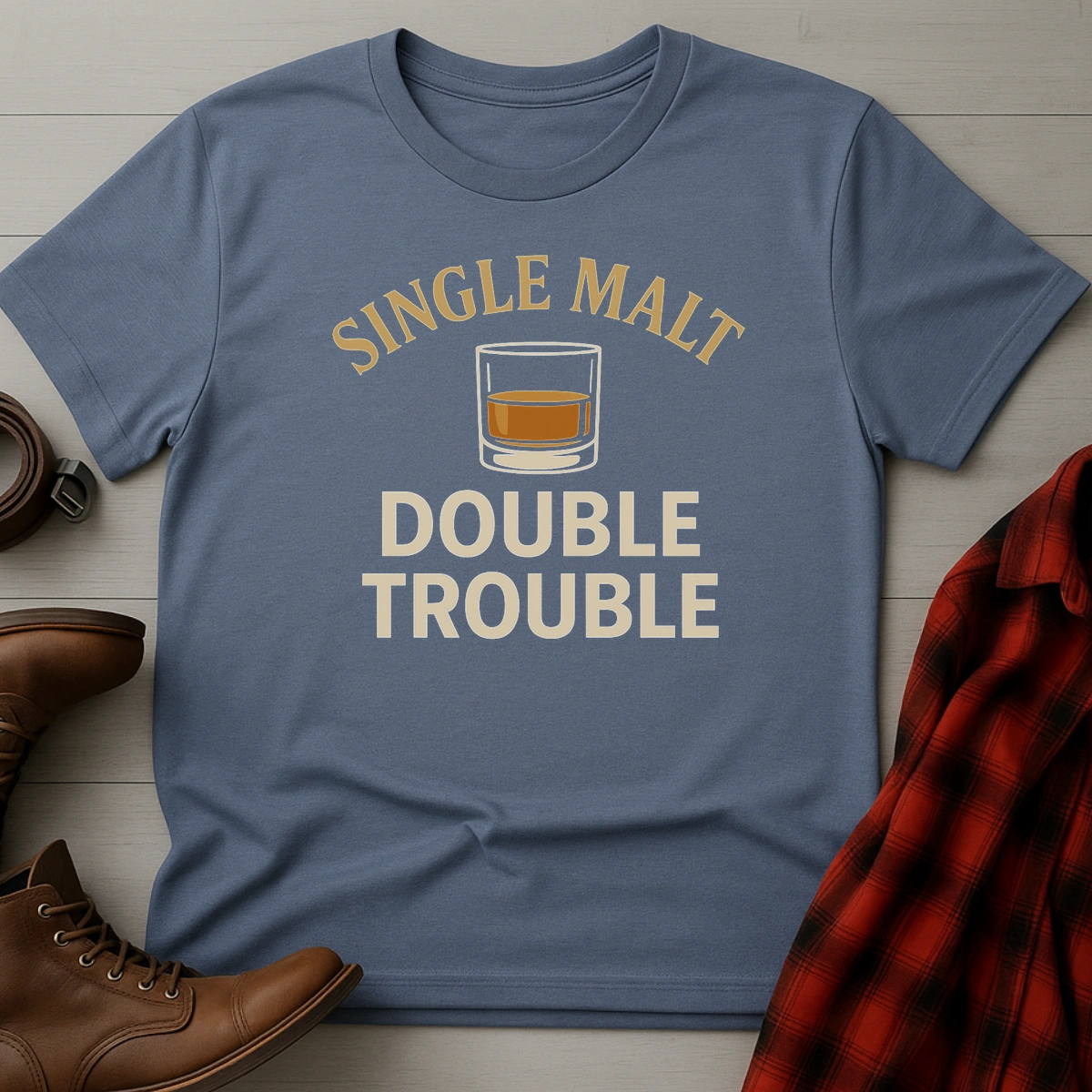 Single Malt Double Trouble T-Shirt
