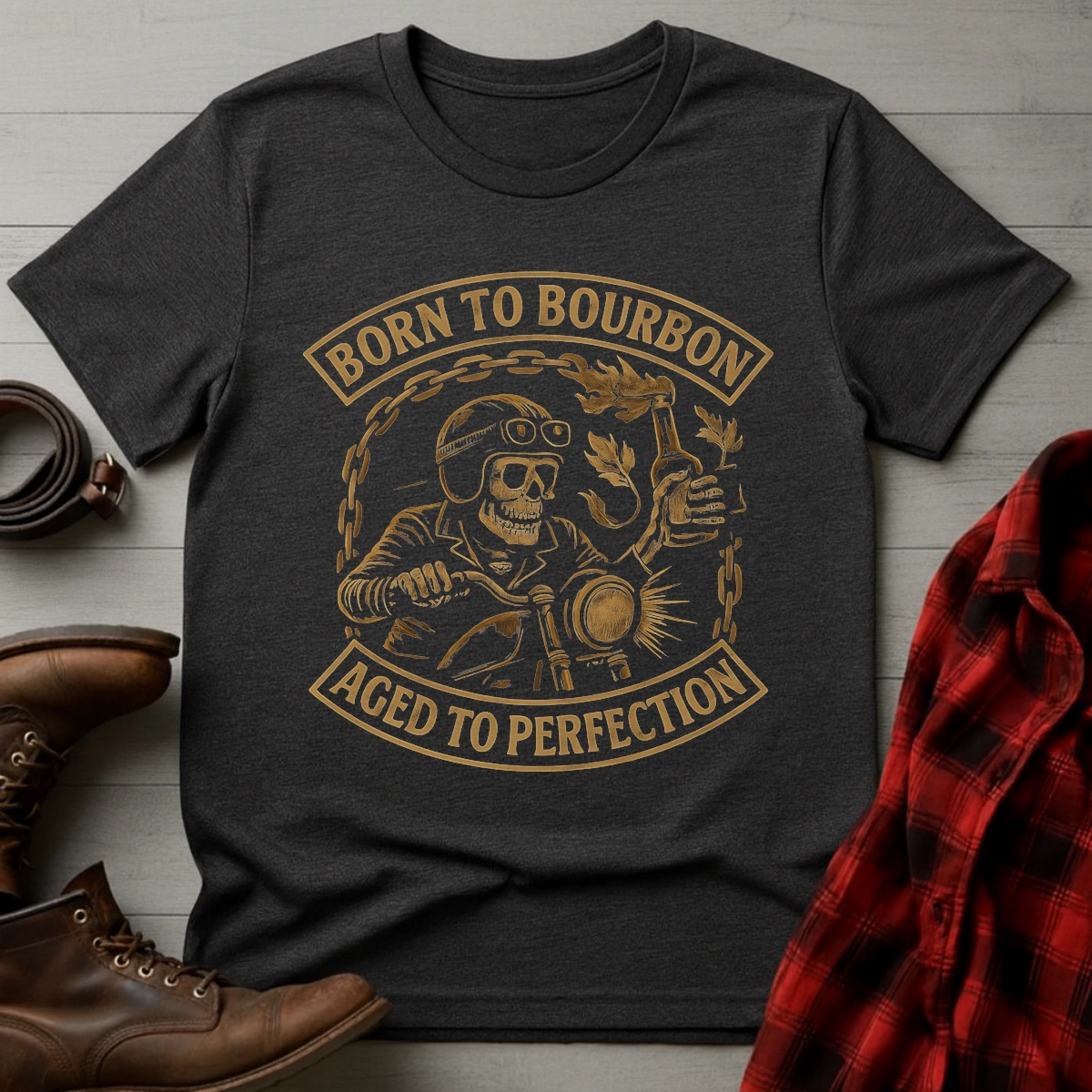 Born to Bourbon Aged to Perfection T-Shirt