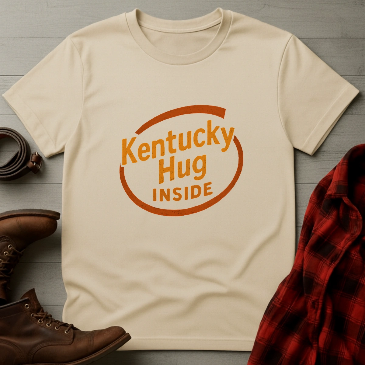 Kentucky Hug Inside T-Shirt