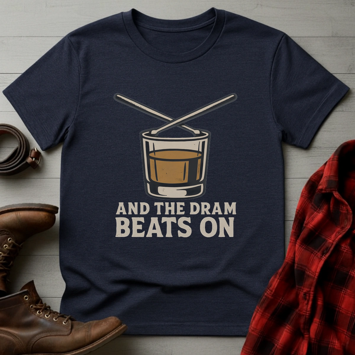 Dram Beats On T-Shirt