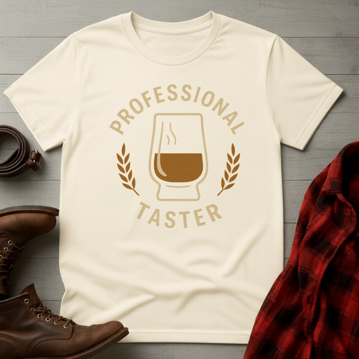 Professional Whiskey Taster Glass T-Shirt