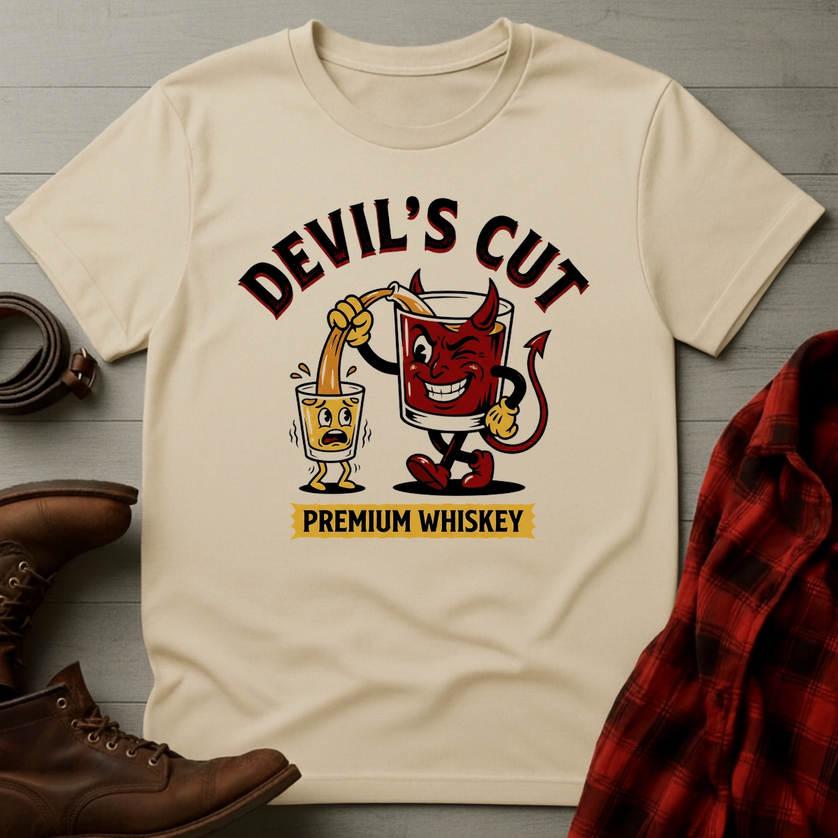 Devil's Cut Whiskey T-Shirt