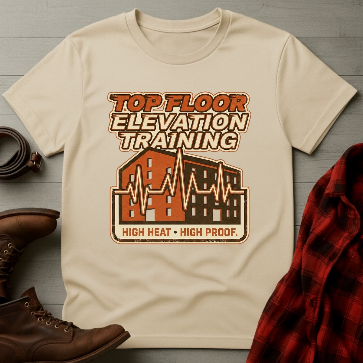 Whiskey Top Floor Elevation Training T-Shirt