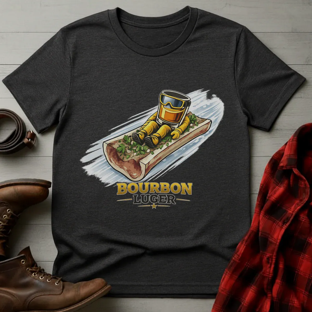 Bourbon Luger Athlete T-Shirt