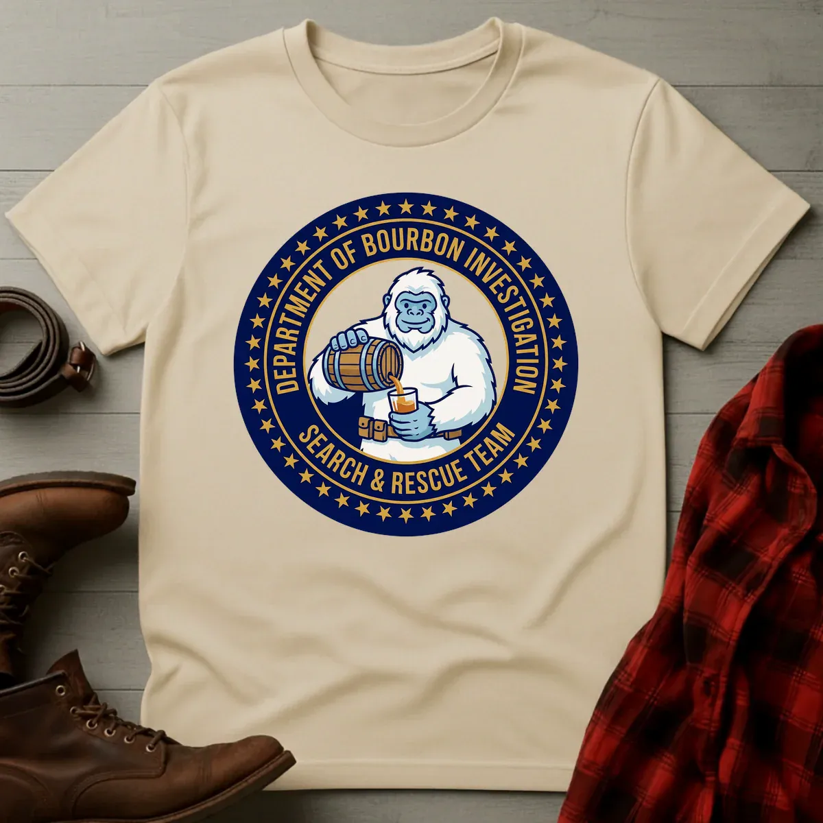 Yeti Bourbon Search and Rescue T-Shirt