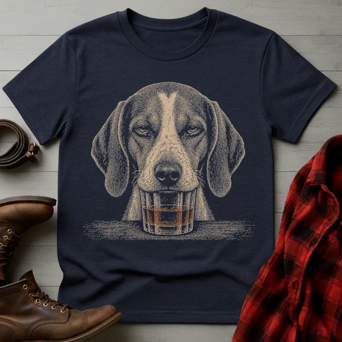 Whiskey Dog Foxhound T-Shirt