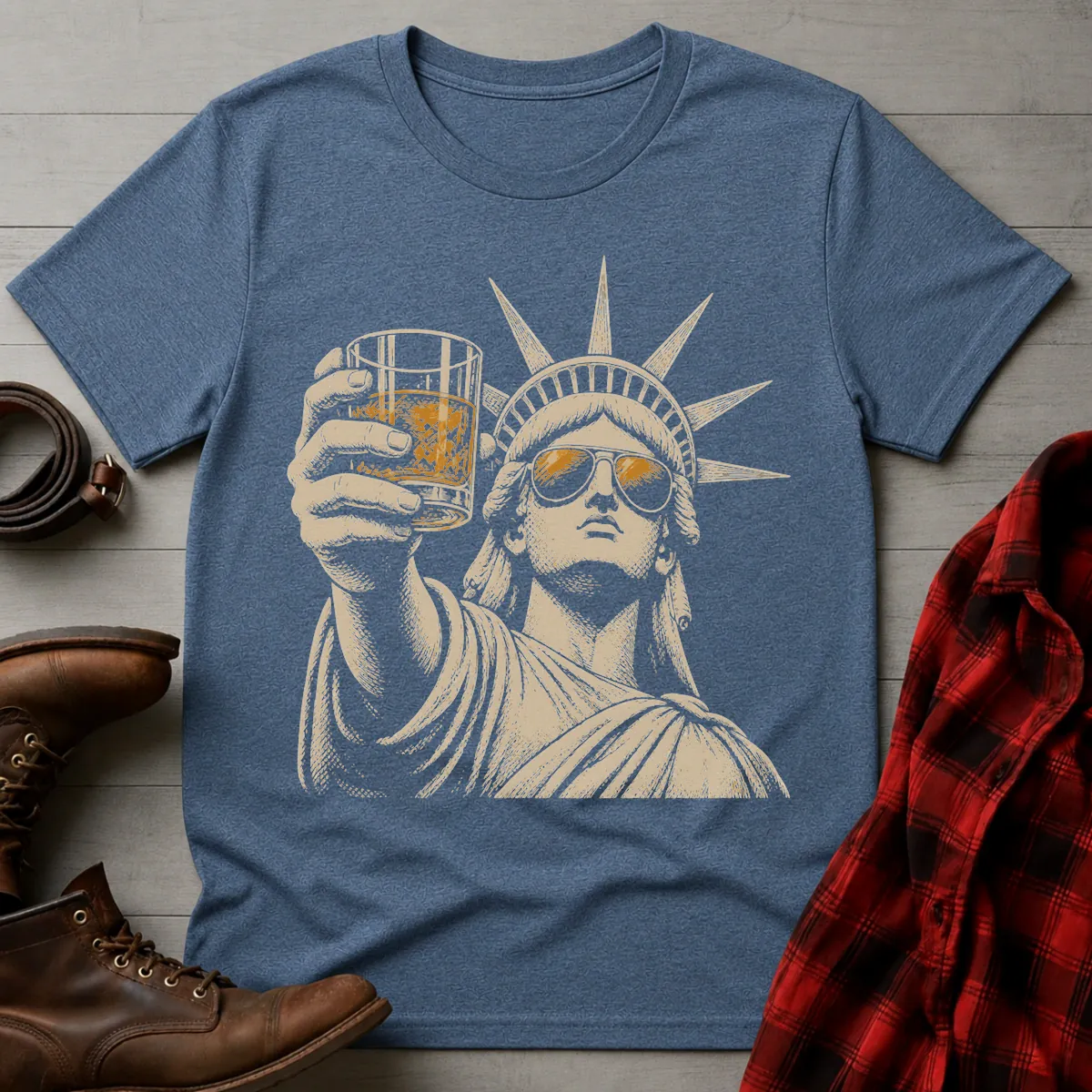Liberty Whiskey Toast T-Shirt