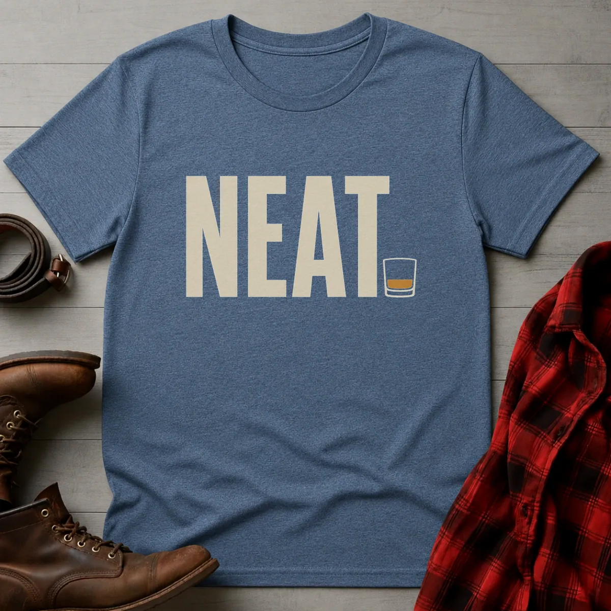 Neat Period Whiskey T-Shirt