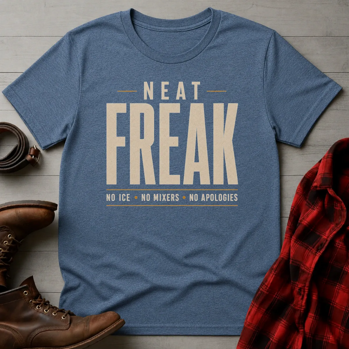 Neat Freak Typography T-Shirt