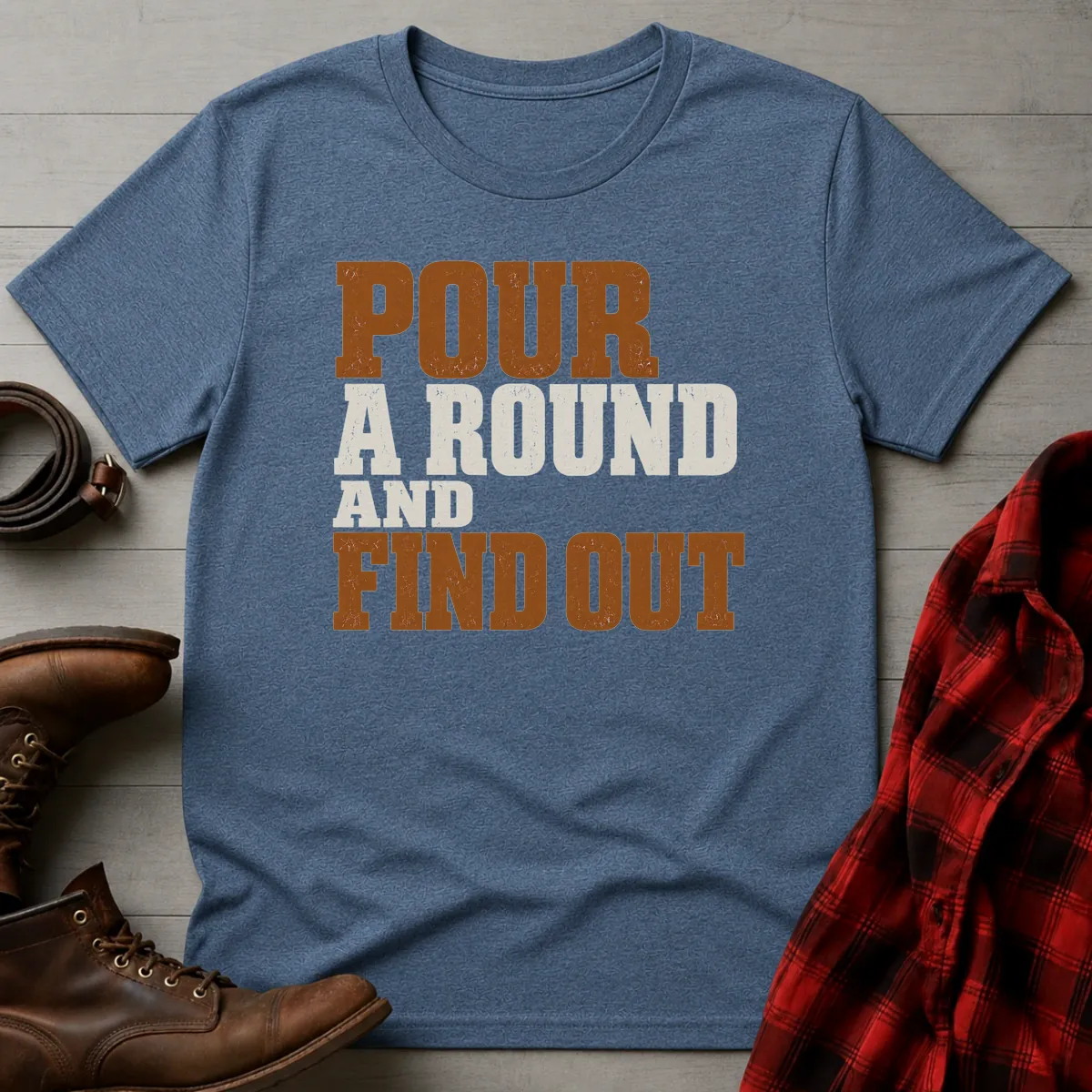 Pour A Round Whiskey T-Shirt