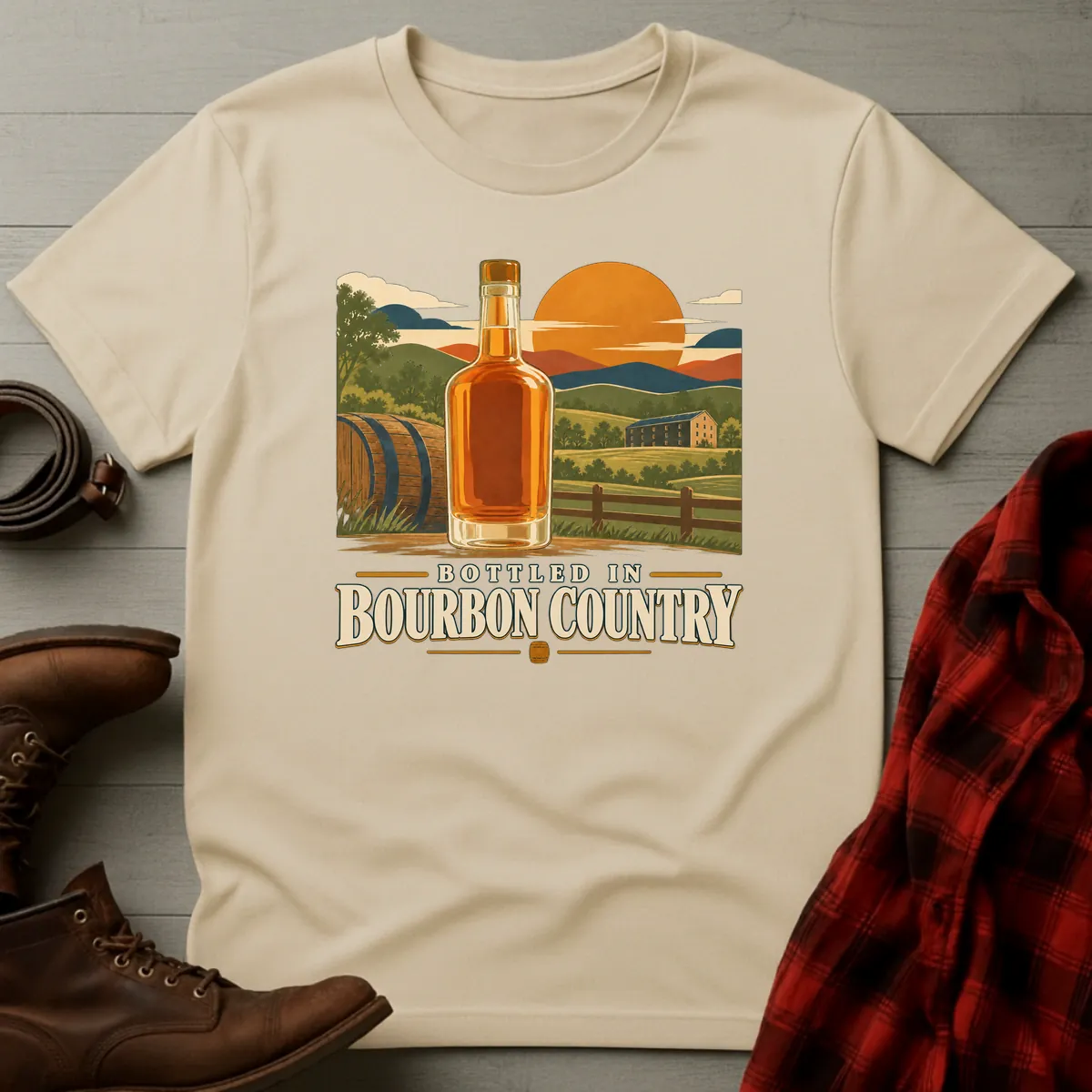 Bottled in Bourbon Country T-Shirt