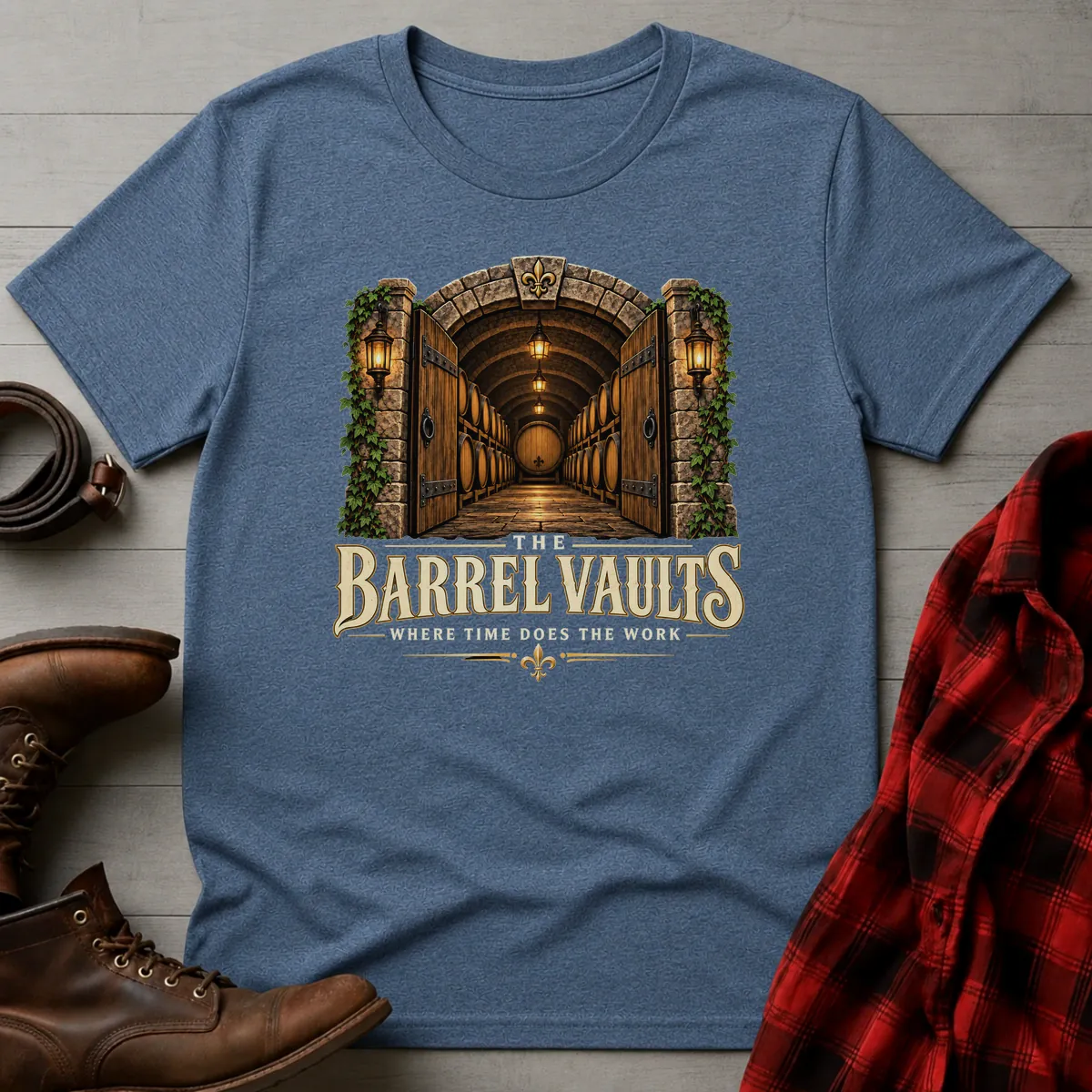 The Barrel Vaults Whiskey T-Shirt