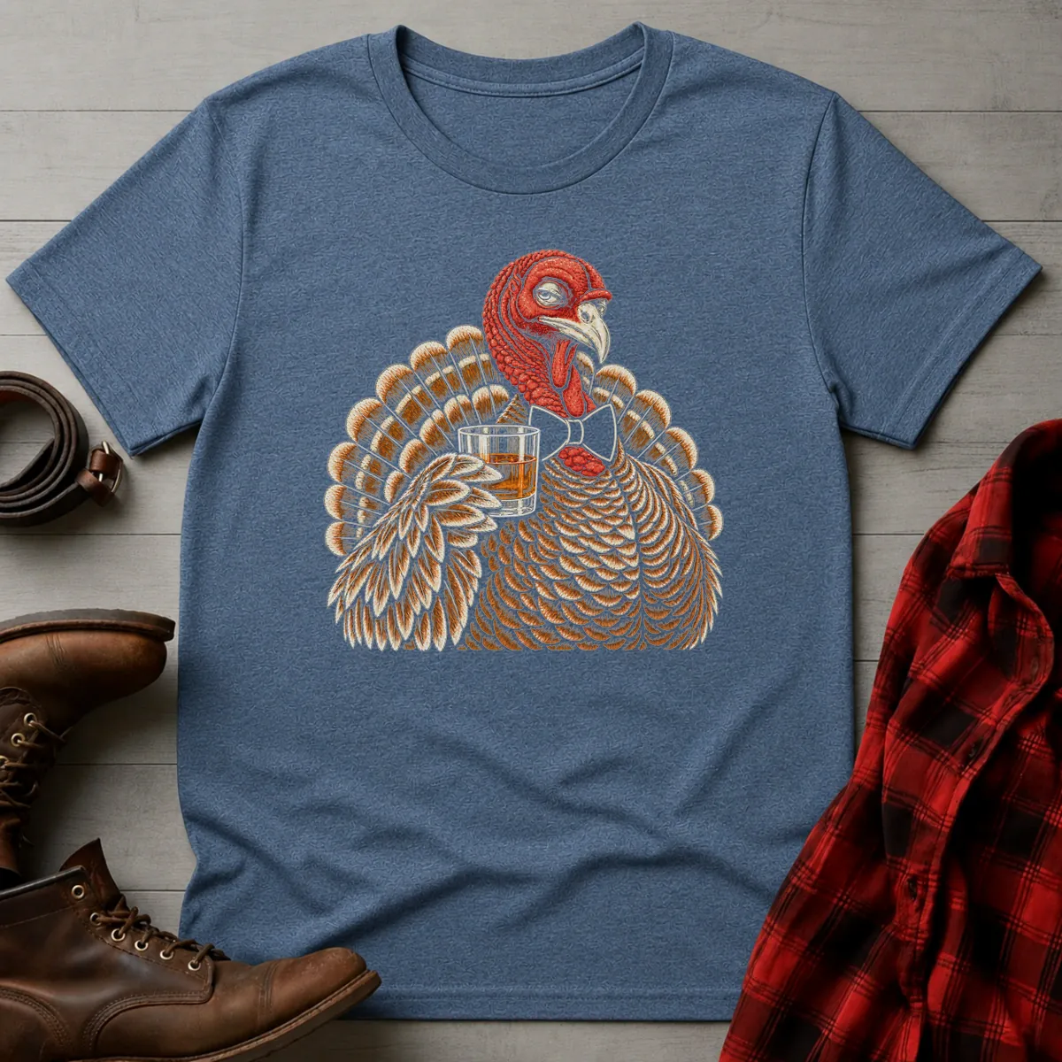 Turkey Whiskey Toast T-Shirt