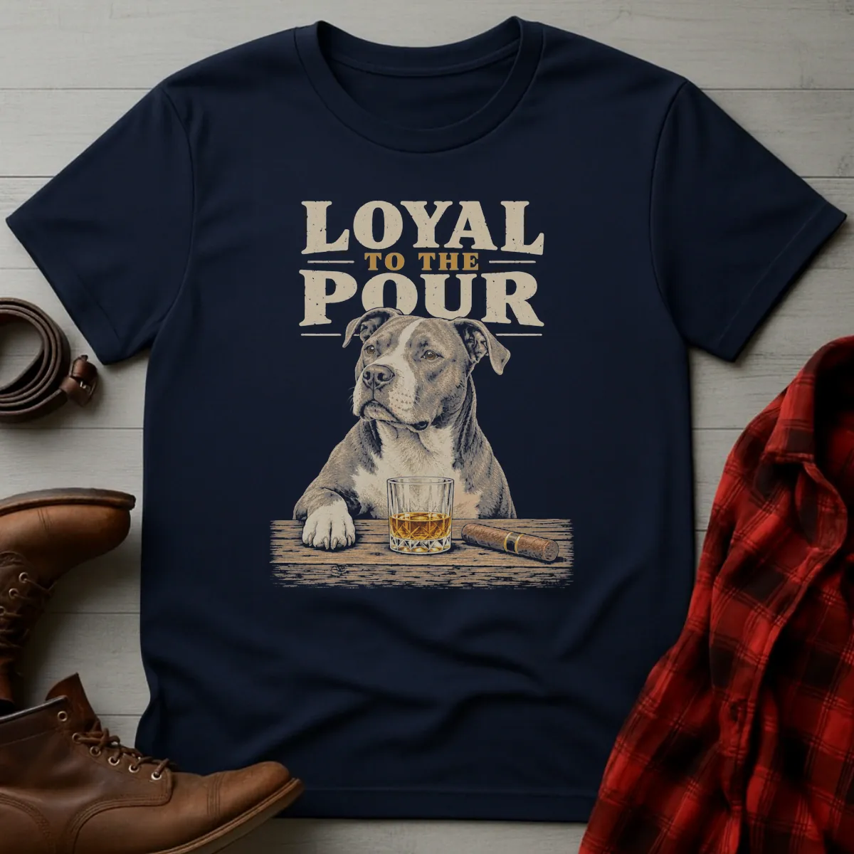 Loyal to the Pour PitBull T-Shirt
