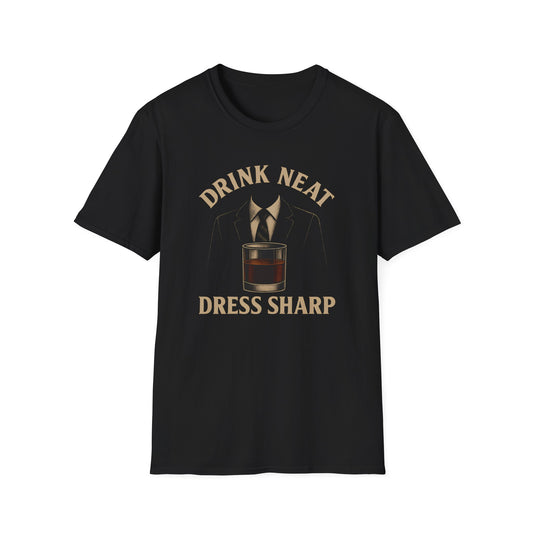 Whiskey Neat & Sharp T-Shirt