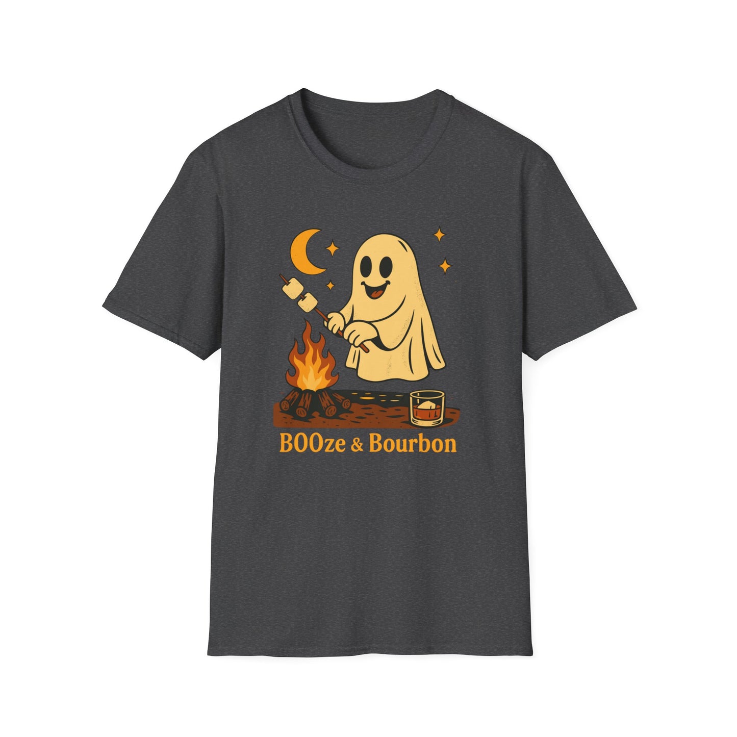 Bourbon Ghost Halloween T-Shirt
