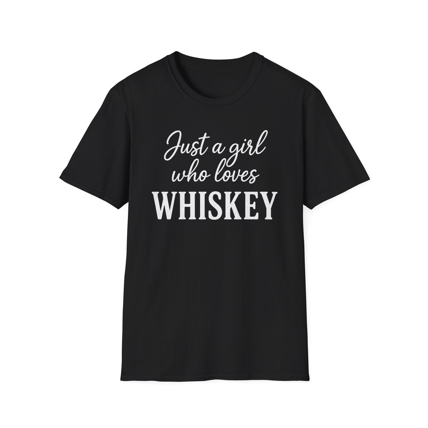 Girl Who Loves Whiskey T-Shirt