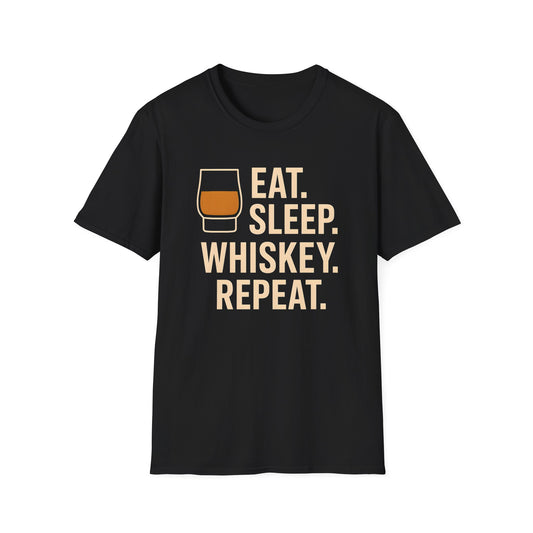 Eat Sleep Whiskey T-Shirt