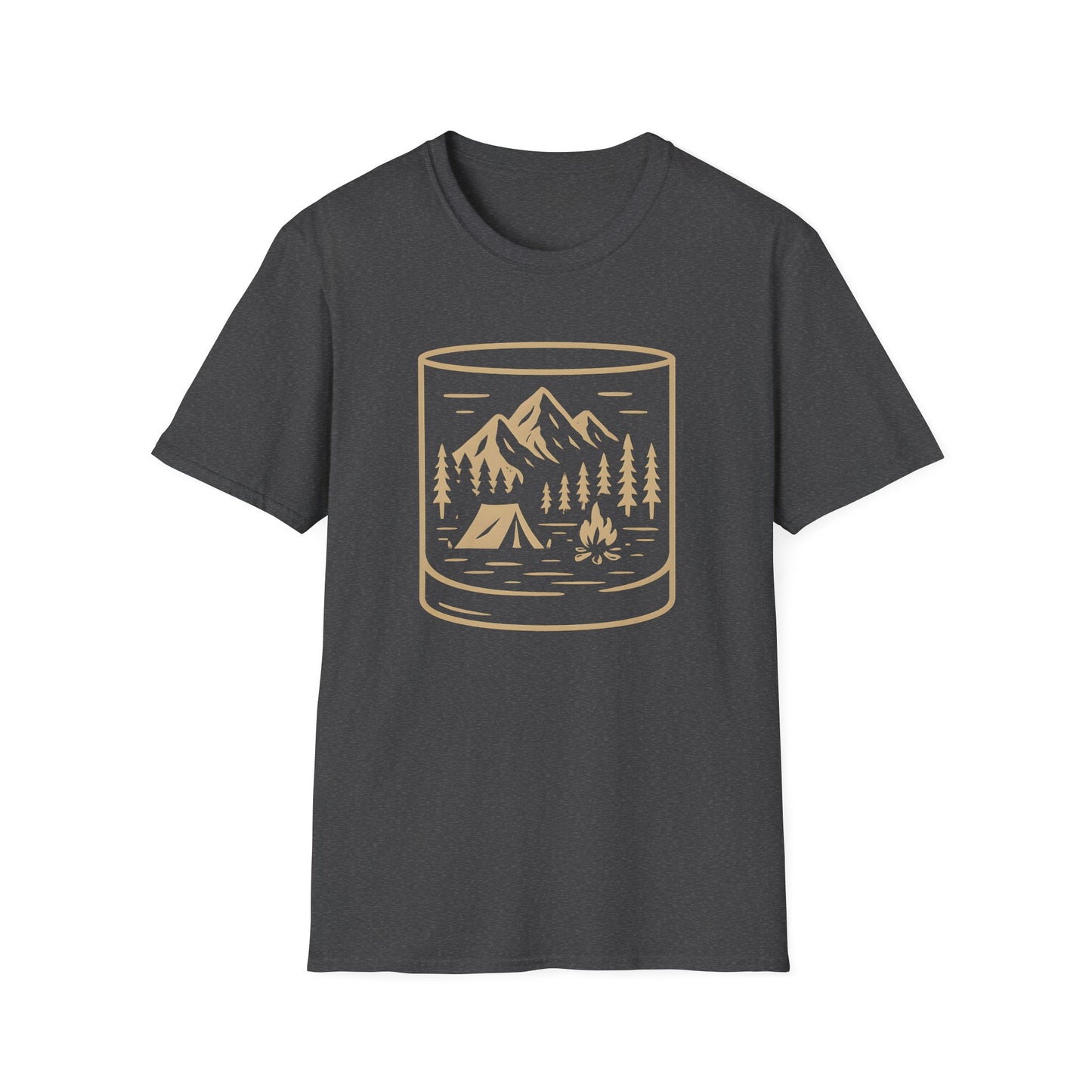 Whiskey Campfire Rocks T-Shirt