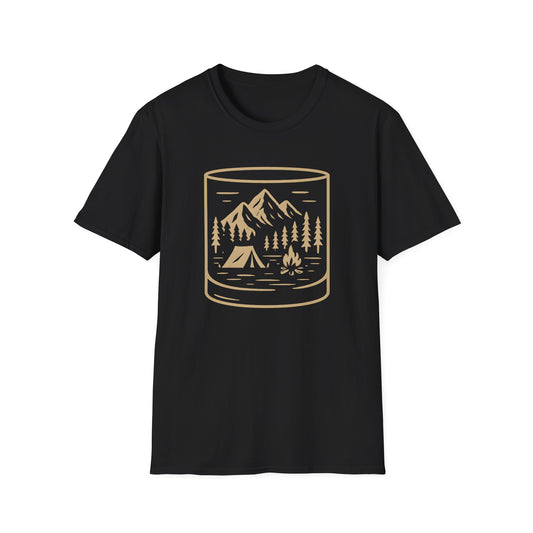 Whiskey Campfire Rocks T-Shirt