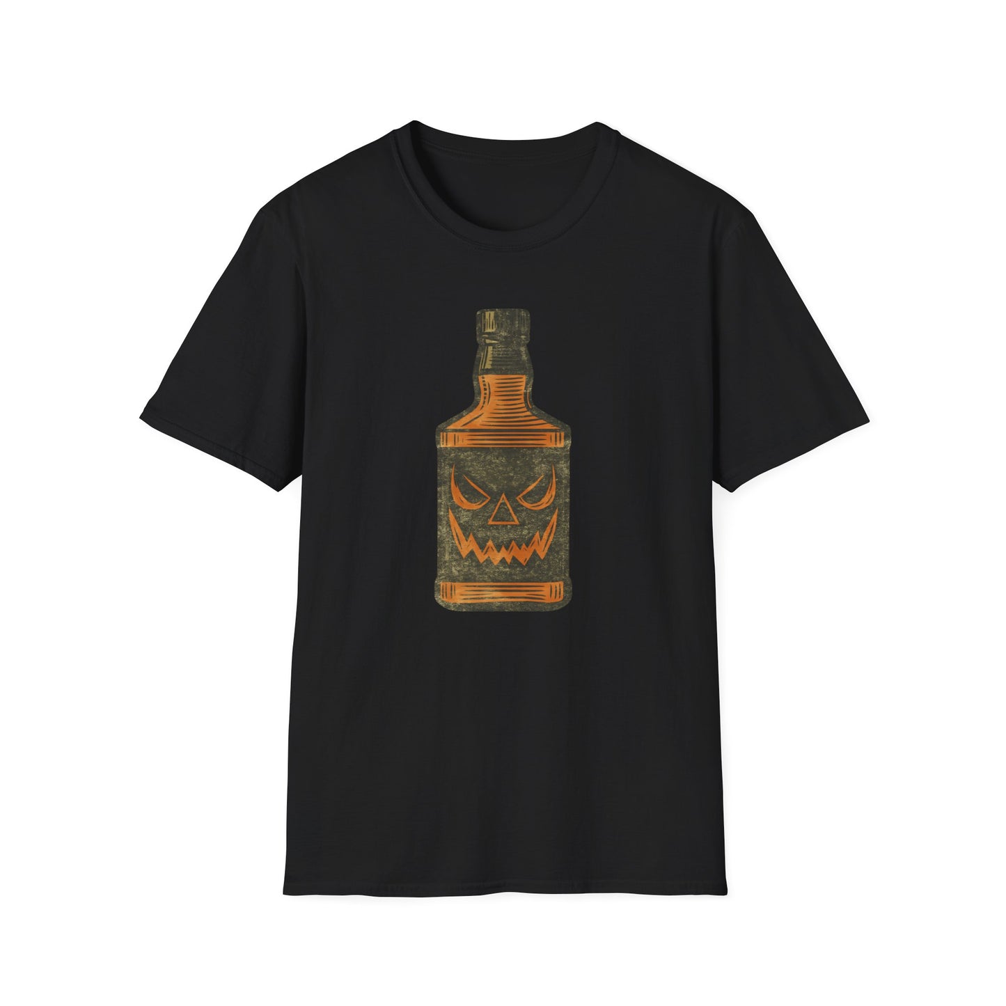 Whiskey Bottle Halloween T-Shirt
