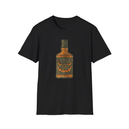 Whiskey Bottle Halloween T-Shirt