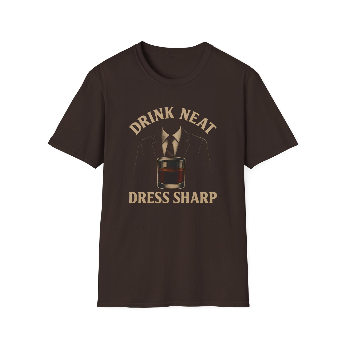 Whiskey Neat & Sharp T-Shirt