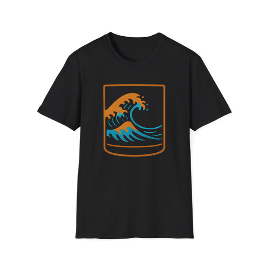 Whisky Japanese Wave T-Shirt