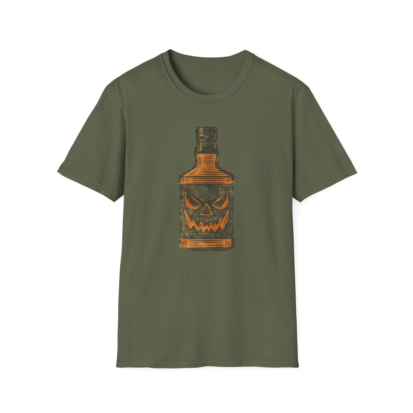 Whiskey Bottle Halloween T-Shirt