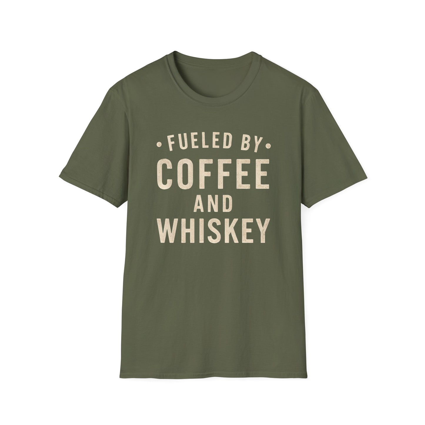 Coffee Whiskey Fueled T-Shirt