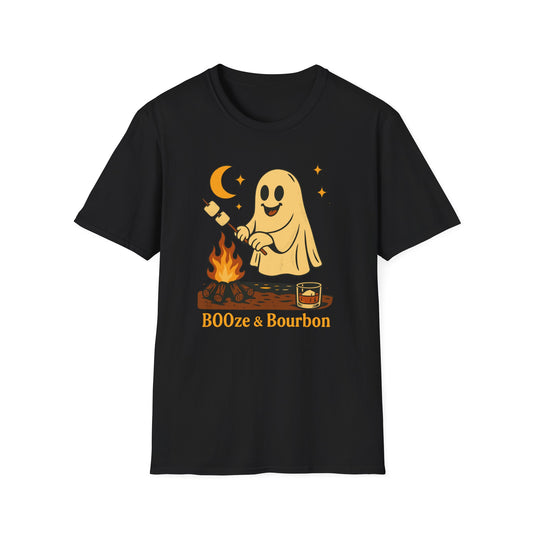 Bourbon Ghost Halloween T-Shirt