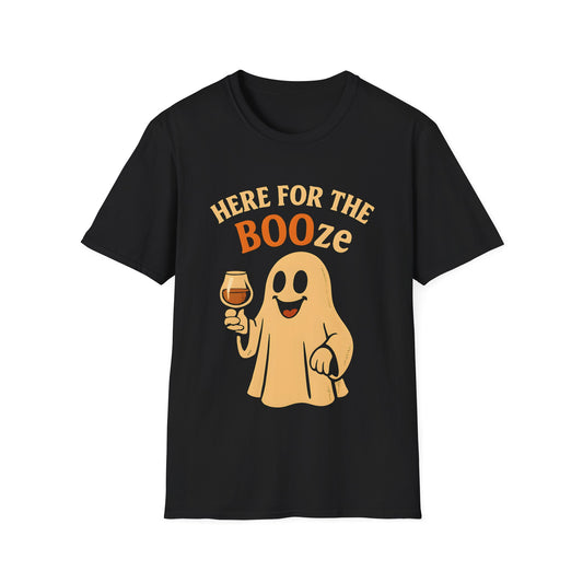 Whiskey Ghost Halloween T-Shirt