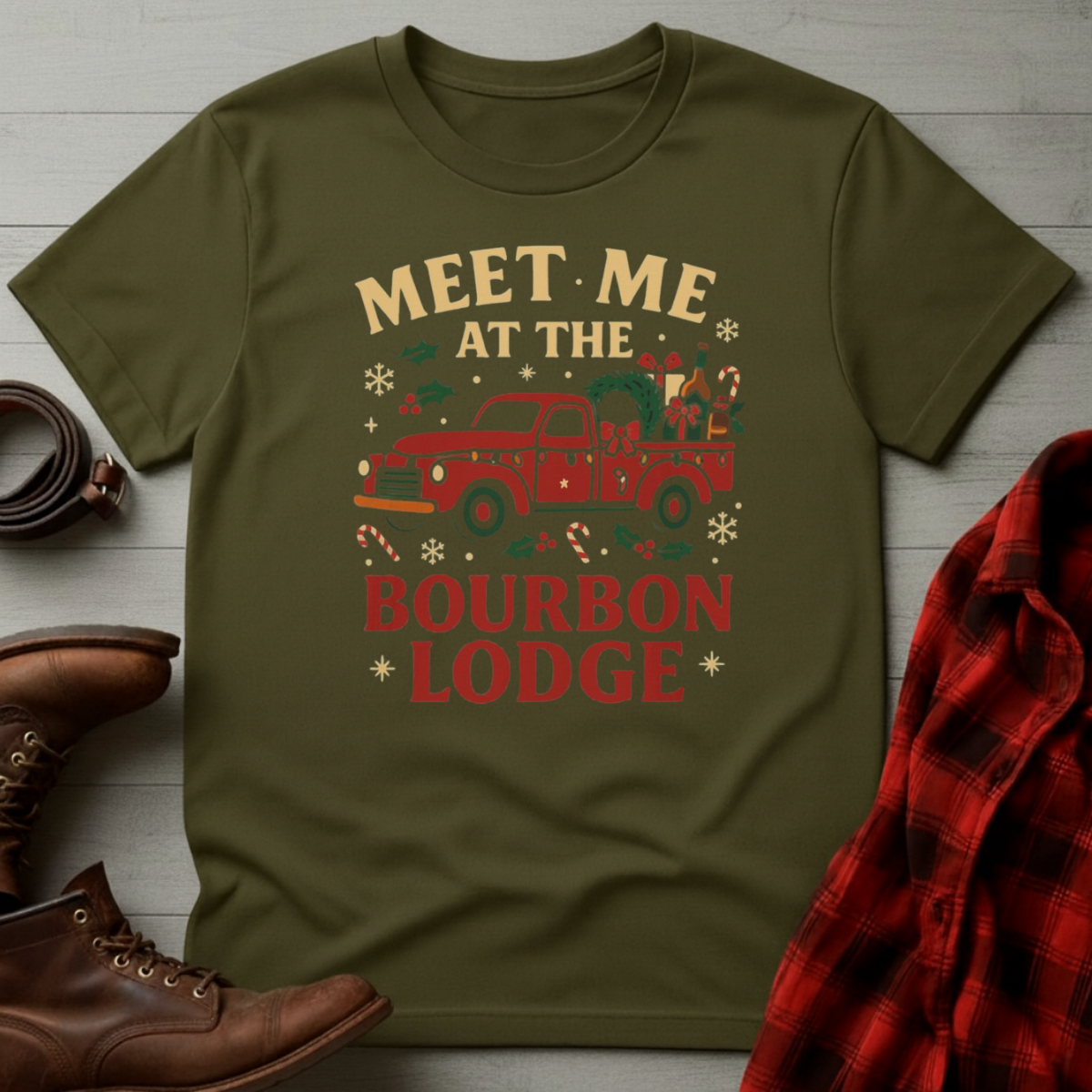 Meet Me At Bourbon Lodge T-Shirt