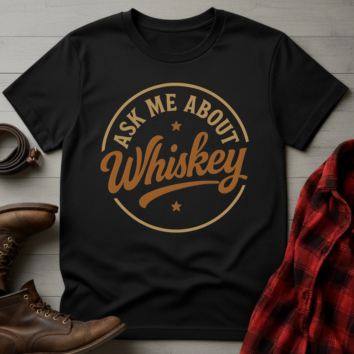 Ask Me About Whiskey T-Shirt