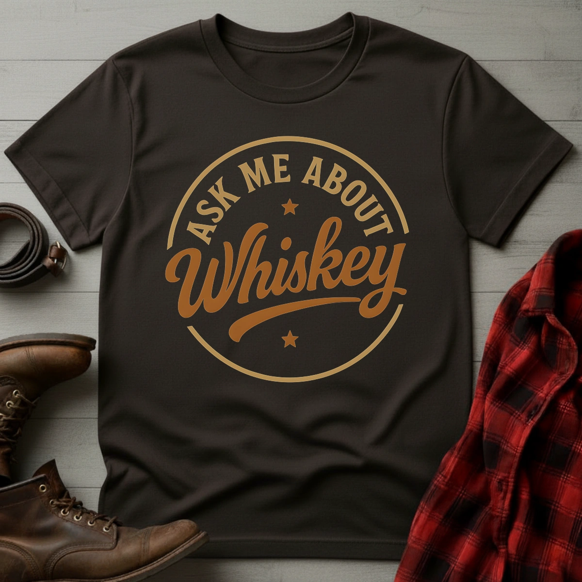 Ask Me About Whiskey T-Shirt