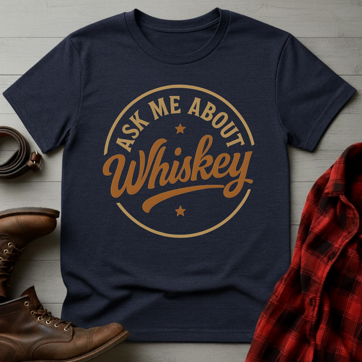 Ask Me About Whiskey T-Shirt