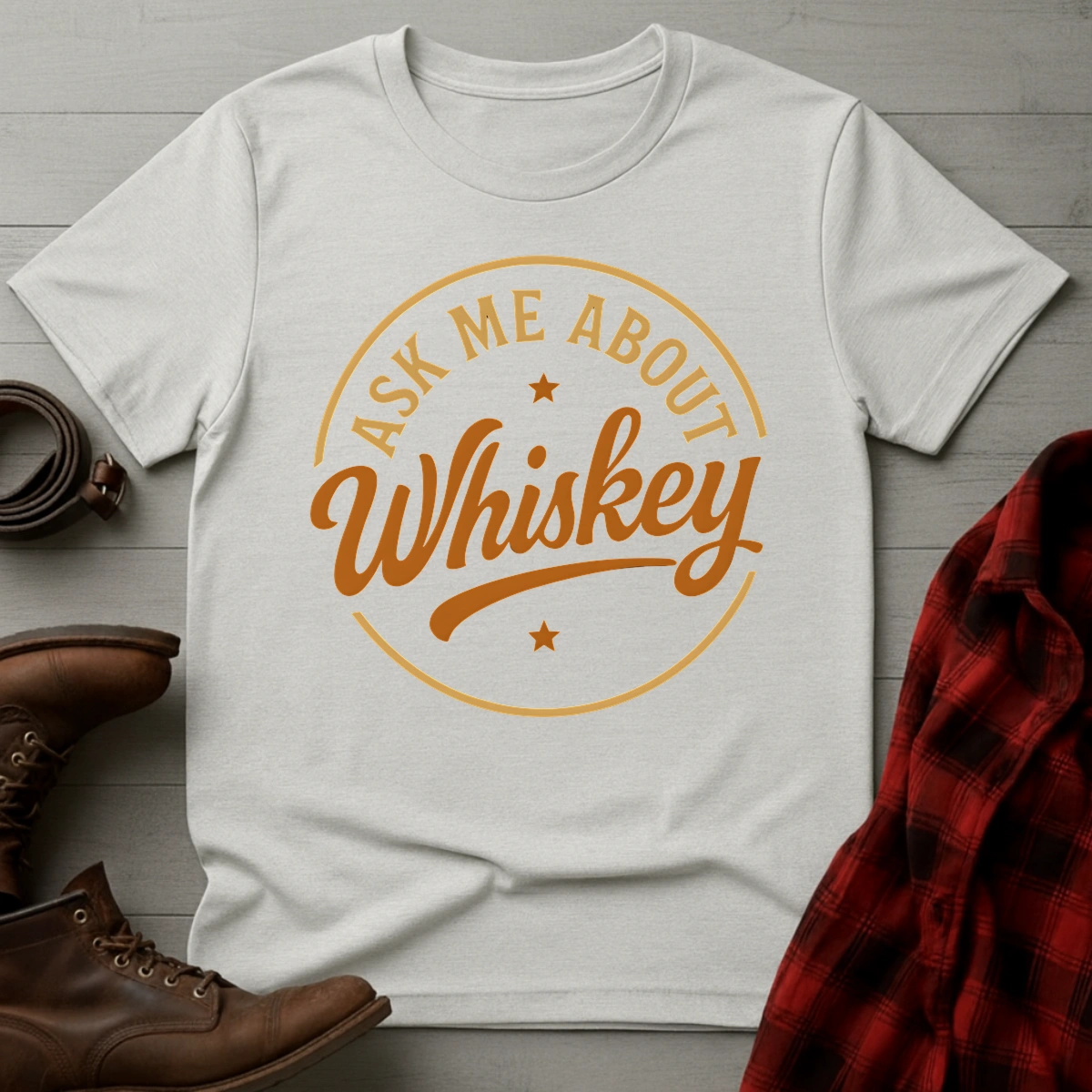 Ask Me About Whiskey T-Shirt