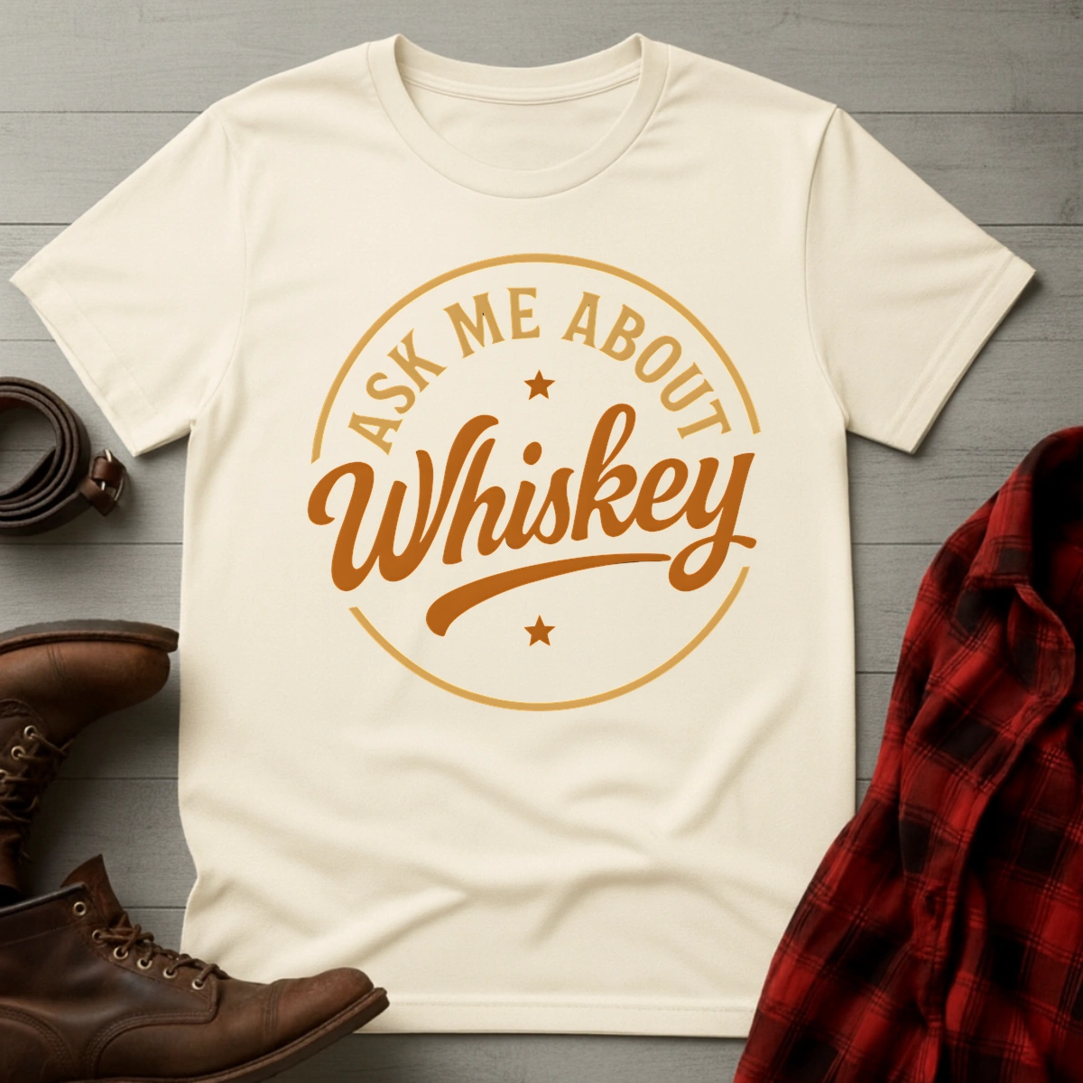 Ask Me About Whiskey T-Shirt