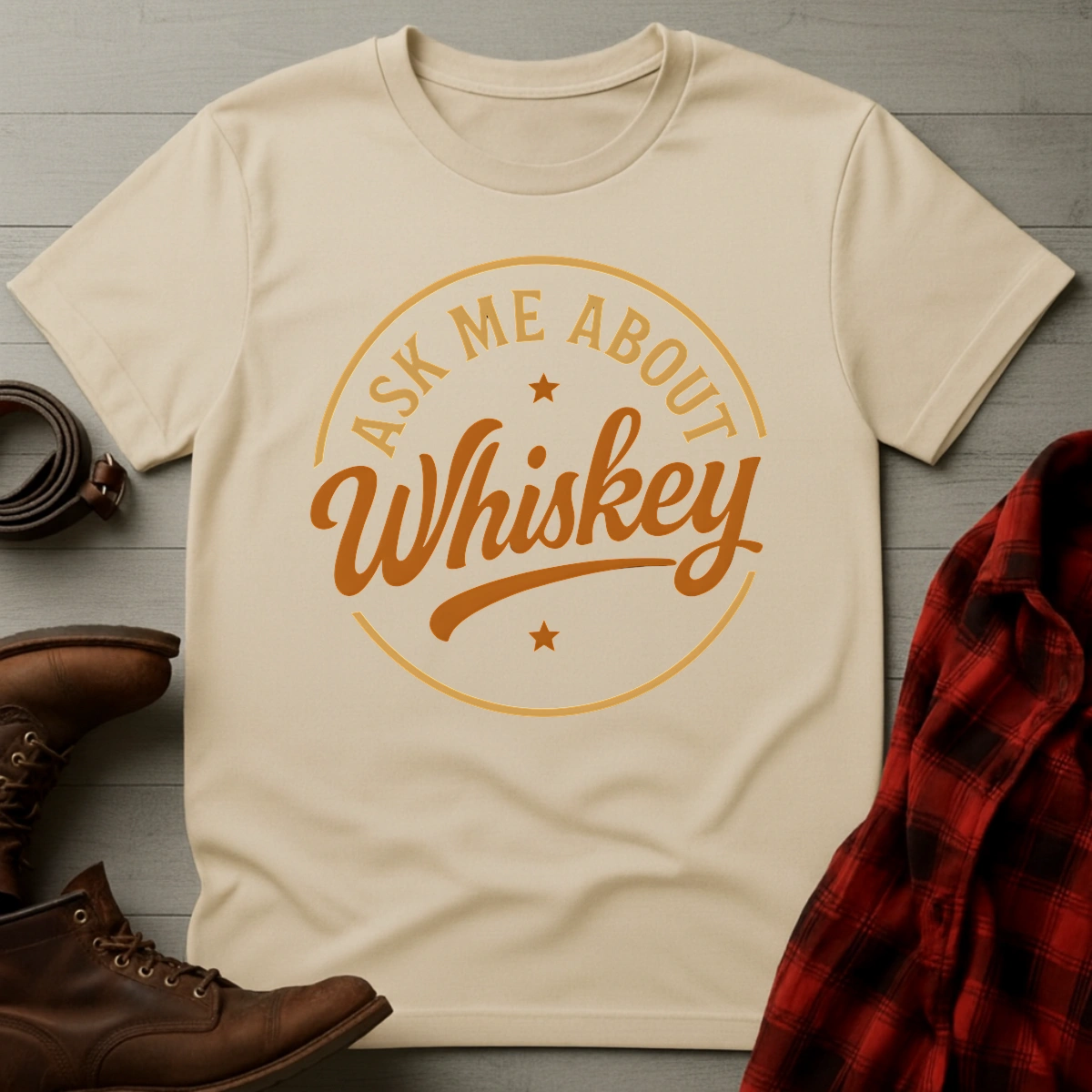 Ask Me About Whiskey T-Shirt