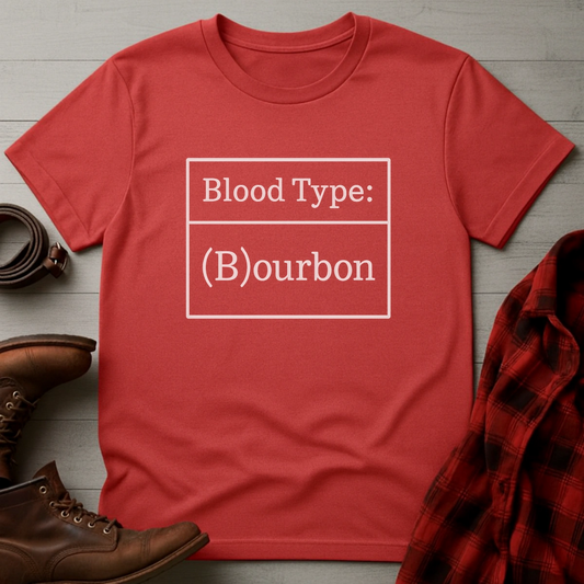 Blood Type Bourbon T-Shirt